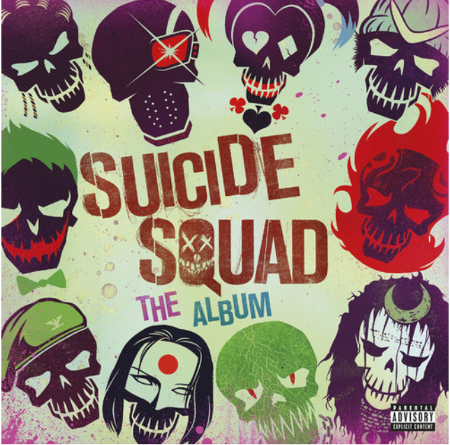 自殺突擊隊 Suicide Squad: The Album（黑膠唱片 2LP） 封面