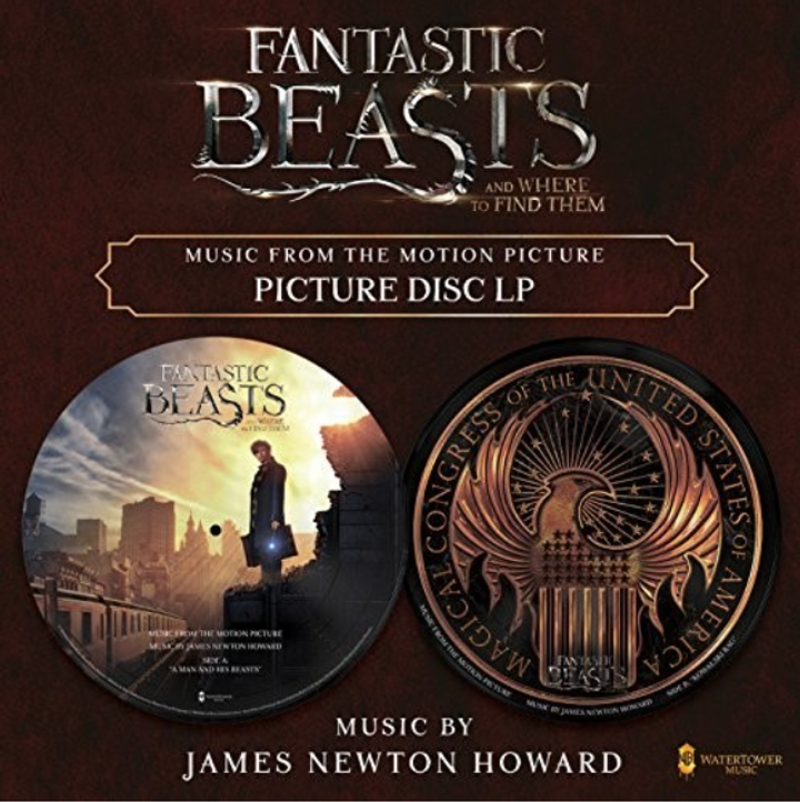 [LP] 怪獸與牠們的產地 Fantastic Beasts and Where to Find Them （限量圖片彩膠） 封面
