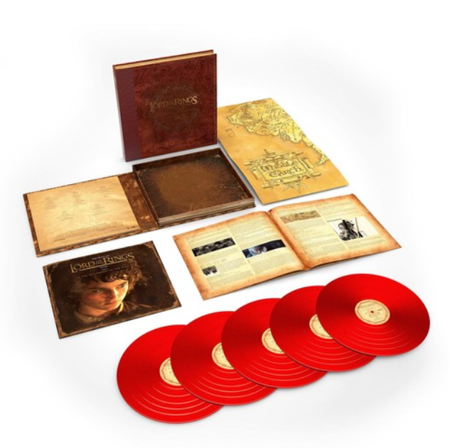 [LP] 魔戒三部曲精裝限量版：魔戒現身 （電影原聲帶） The Lord of the Rings: The Return of the King: The Complete Recordings 封面