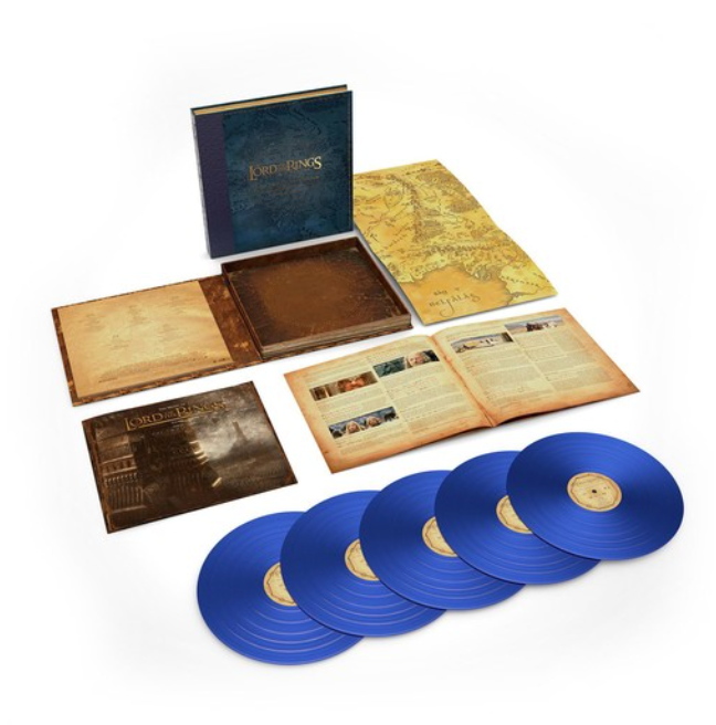 [LP] 魔戒三部曲精裝限量版：雙城奇謀（電影原聲帶） The Lord of the Rings: The Return of the King: The Complete Recordings 封面