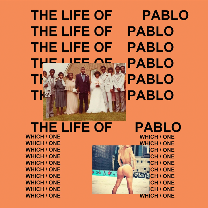 肯爺 Kanye West- The life of Pablo（黑膠唱片 LP） 封面