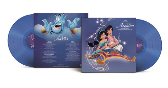 阿拉丁 Aladdin OST / 原聲帶 （30週年紀念版精靈藍膠｜黑膠唱片 LP） 封面