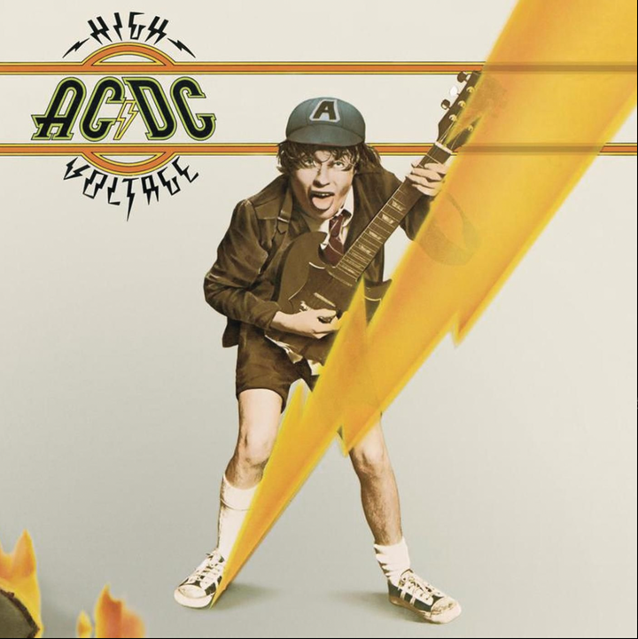 AC/DC- High Voltage（黑膠唱片 LP） 封面