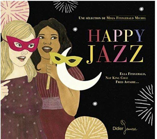 [LP] Ella Fitzgerald / Nat King Cole / Fred Astaire / Fats Waller- Happy Jazz 封面