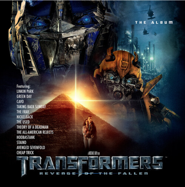變形金剛 Transformers: Revenge of the Fallen The Album OST / 原聲帶（黑膠唱片 LP） 封面