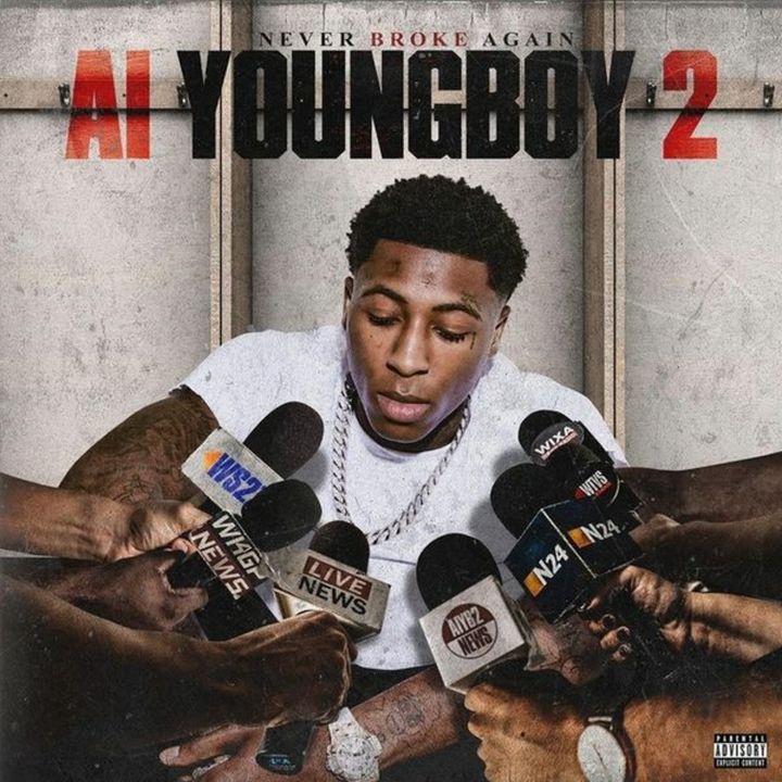 Youngboy NBA - AI Youngboy 2（黑膠唱片 2LP） 封面