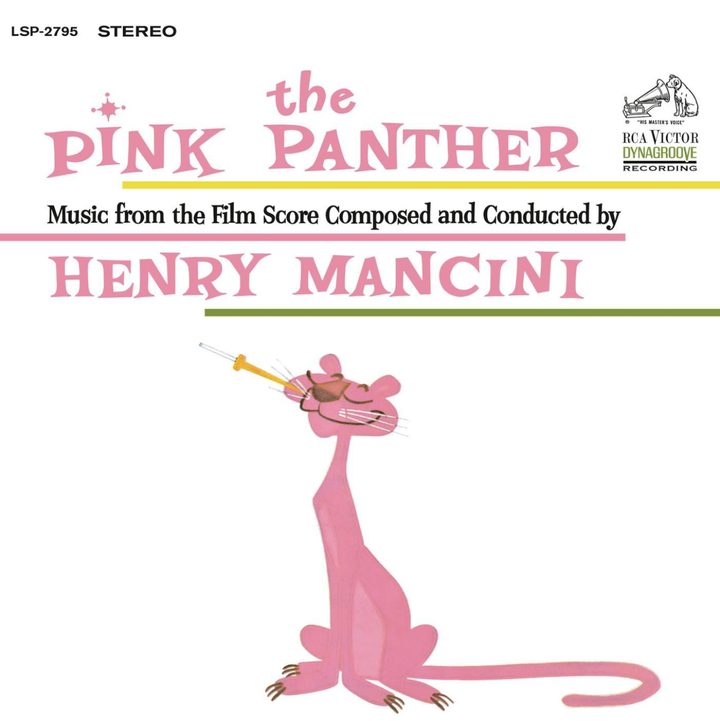 頑皮豹 The Pink Panther 原聲帶 / OST（黑膠唱片 LP） 封面