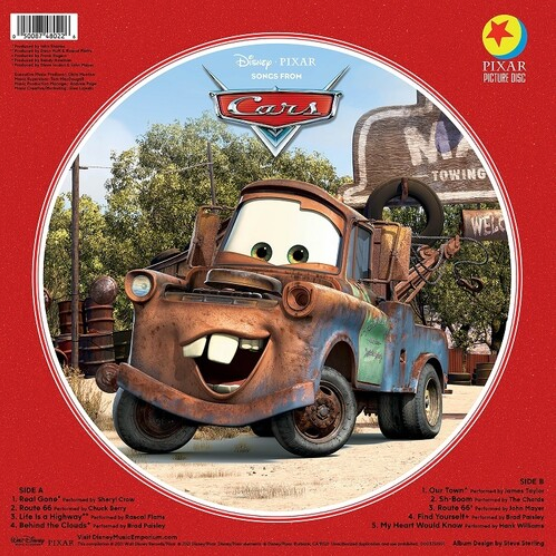 汽車總動員（閃電麥坤）Songs From Cars 【圖片彩膠】（黑膠唱片 LP） 內頁 1