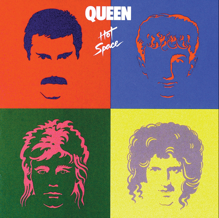 Queen & David Bowie 皇后樂團 & 大衛‧鮑伊 - Hot Space （半速刻片｜黑膠唱片 LP） 封面