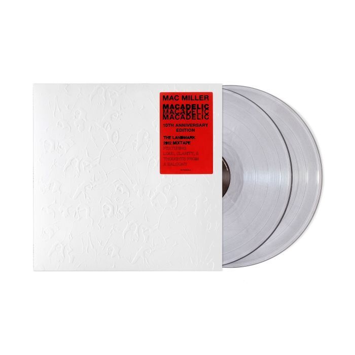 Mac Miller- Macadelic （限量版銀色彩膠｜黑膠唱片 2LP） 封面