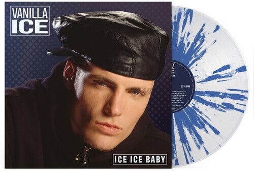 Vanilla Ice - Ice Ice Baby（潑墨彩膠｜黑膠唱片 LP） 封面