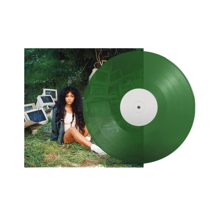 SZA - CTRL（限量綠色彩膠｜黑膠唱片 2LP） 封面