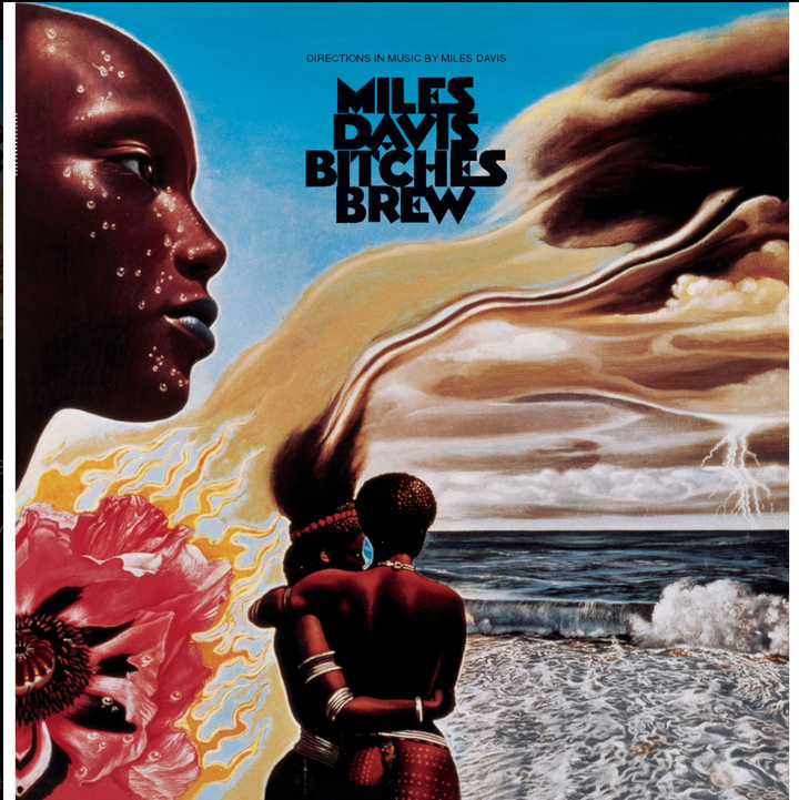 Miles Davis- Bitches Brew （140G）（100大爵士樂專輯｜黑膠唱片 LP） 封面