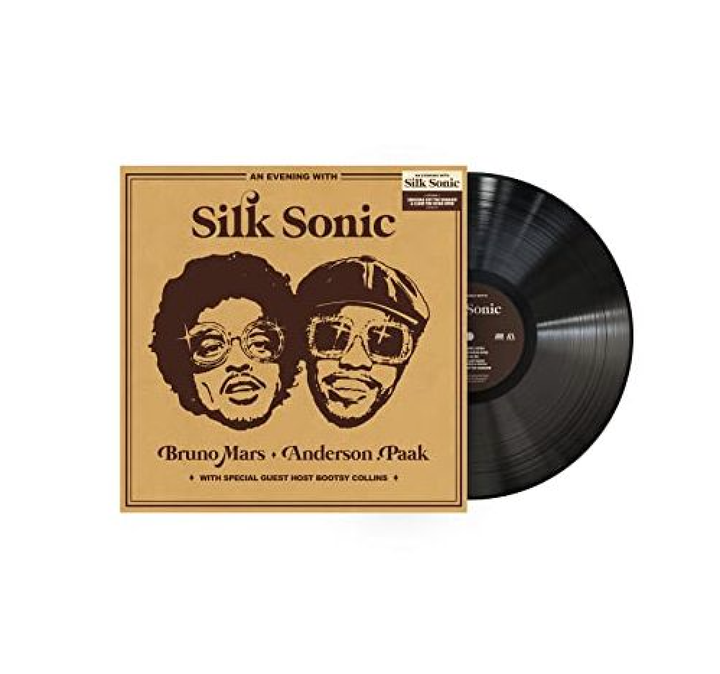 Bruno Mars 火星人- An Evening With Silk Sonic（LP 黑膠 紀念款） 封面