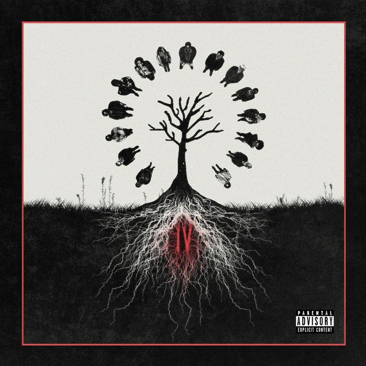 [LP] xxxtentacion - present: Members Only Vol. 4 封面