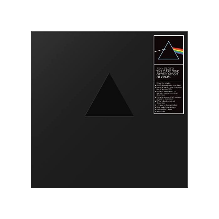 [LP] Pink Floyd- The Dark Side Of The Moon （50週年紀精裝念款）（DVD, CD, LP, 藍光） 封面