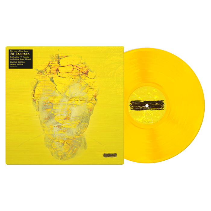 紅髮艾德 Ed Sheeran: - （普通限量版｜黃膠｜黑膠唱片 LP） 封面