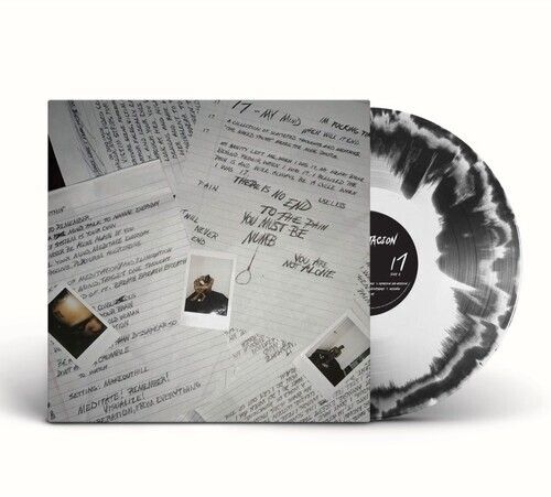 xxxtentacion - 17（黑白彩膠｜黑膠唱片 LP） 封面