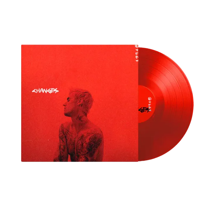 小賈斯汀 Justin Bieber- Changes（黑膠唱片 2LP） 封面