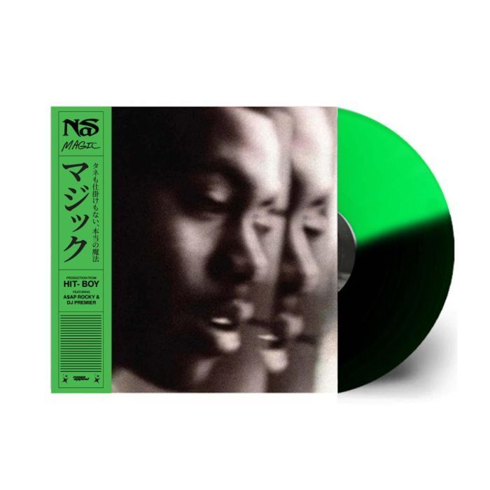 [LP] Nas- Magic （限量版｜綠混黑彩膠） 封面