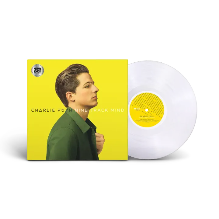 Charlie Puth - Nine Track Mind（Atlantic 75週年特別發行｜透明膠｜黑膠唱片 LP） 封面