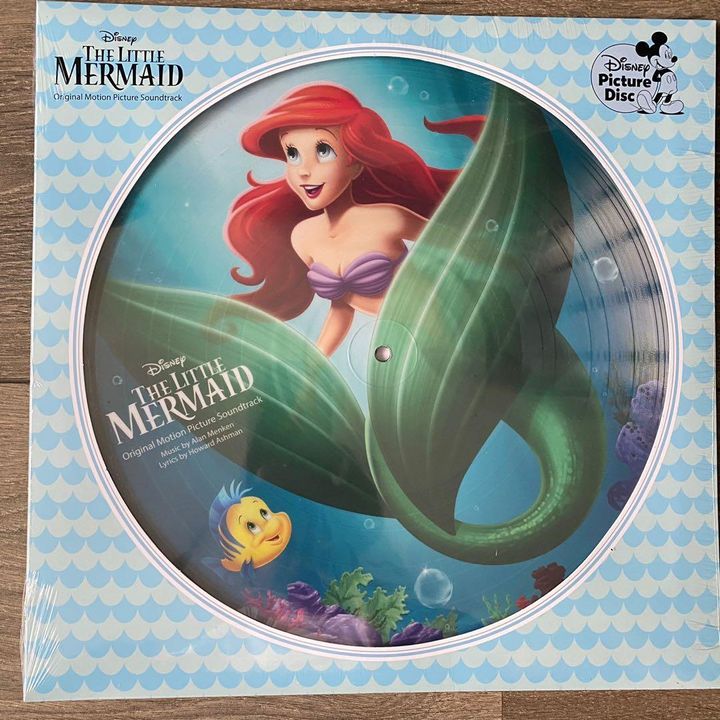 小美人魚 The Little Mermaid （圖片彩膠｜限量版｜黑膠唱片 LP） 封面