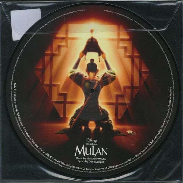花木蘭 Mulan 迪士尼 Disney 原聲帶 （圖片彩膠｜限量版｜黑膠唱片 LP） 內頁 1