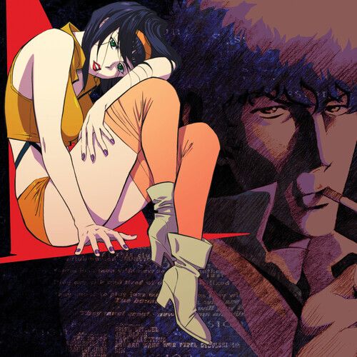 Cowboy Bebop 星際牛仔 原版動畫原聲帶 （限量版｜紅紫彩膠｜黑膠唱片 LP） 封面
