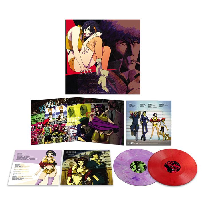 Cowboy Bebop 星際牛仔 原版動畫原聲帶 （限量版｜紅紫彩膠｜黑膠唱片 LP） 內頁 1
