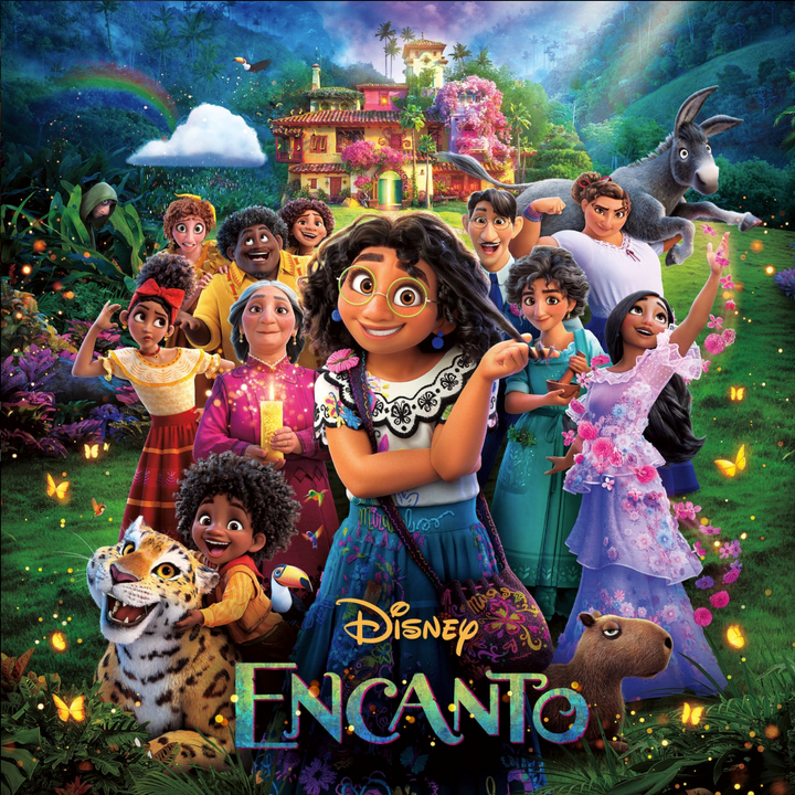 魔法滿屋 Encanto (黑膠唱片 LP) 封面