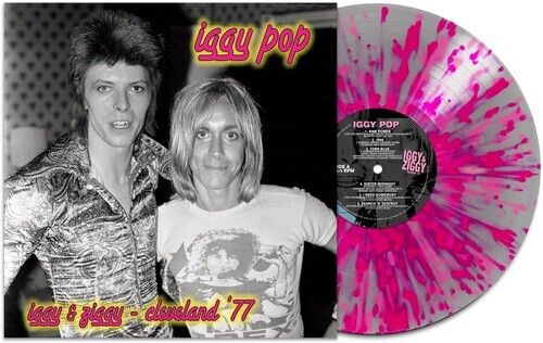 [LP] Iggy Pop - Iggy & Ziggy-Cleveland '77 銀粉膠 封面
