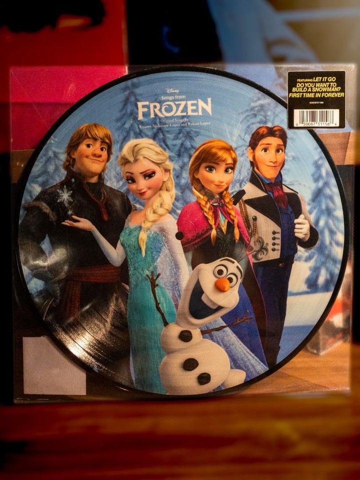[LP] 冰雪奇緣1 Frozen （限量版｜圖片彩膠） 封面