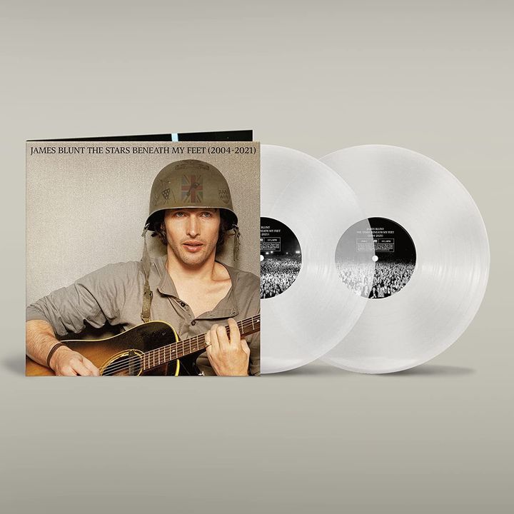 James Blunt- The Stars Beneath My Feet: 2004-2021 (限量透明版｜黑膠唱片 2LP) 封面
