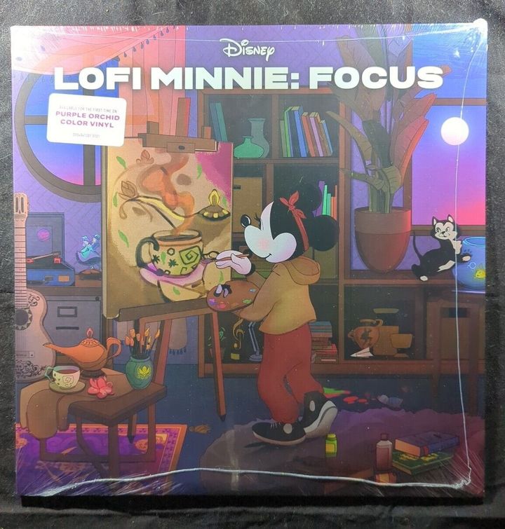 Lofi Minnie: Focus（紫色彩膠｜黑膠唱片 LP） 內頁 1