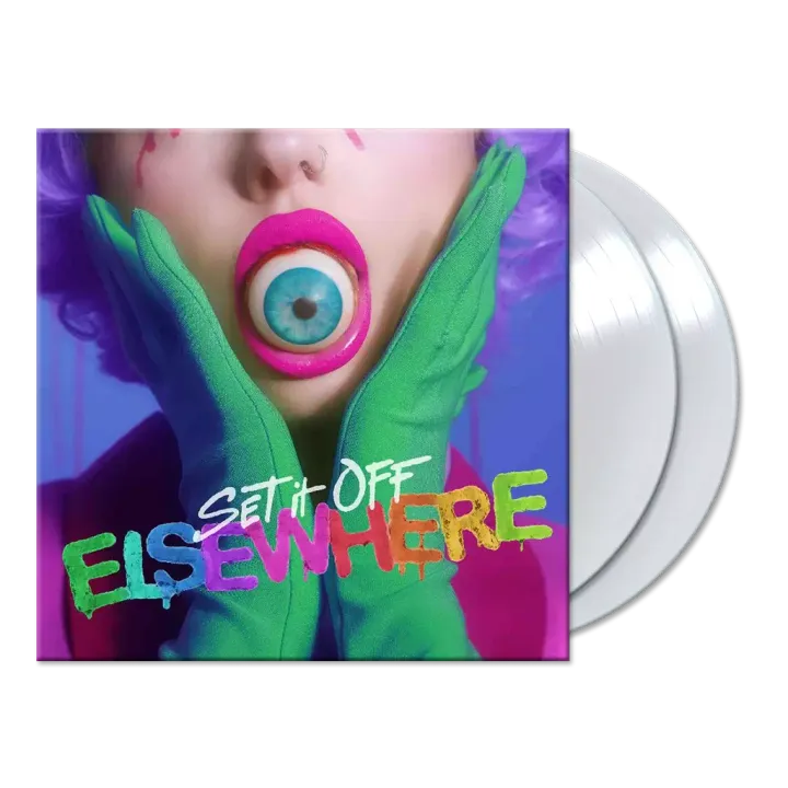 SET IT OFF- Elsewhere clear（獨家款透明膠｜黑膠唱片） 封面