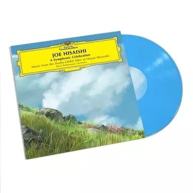 久石讓- A Symphonic Celebration （Indie 獨家版水藍色｜黑膠唱片 LP） 封面