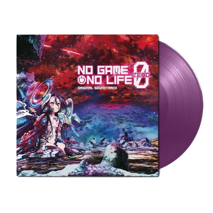 遊戲人生 No Game No Life：Zero（紫色彩膠｜黑膠唱片 LP） 封面