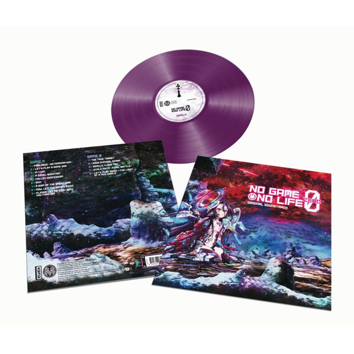 遊戲人生 No Game No Life：Zero（紫色彩膠｜黑膠唱片 LP） 內頁 1