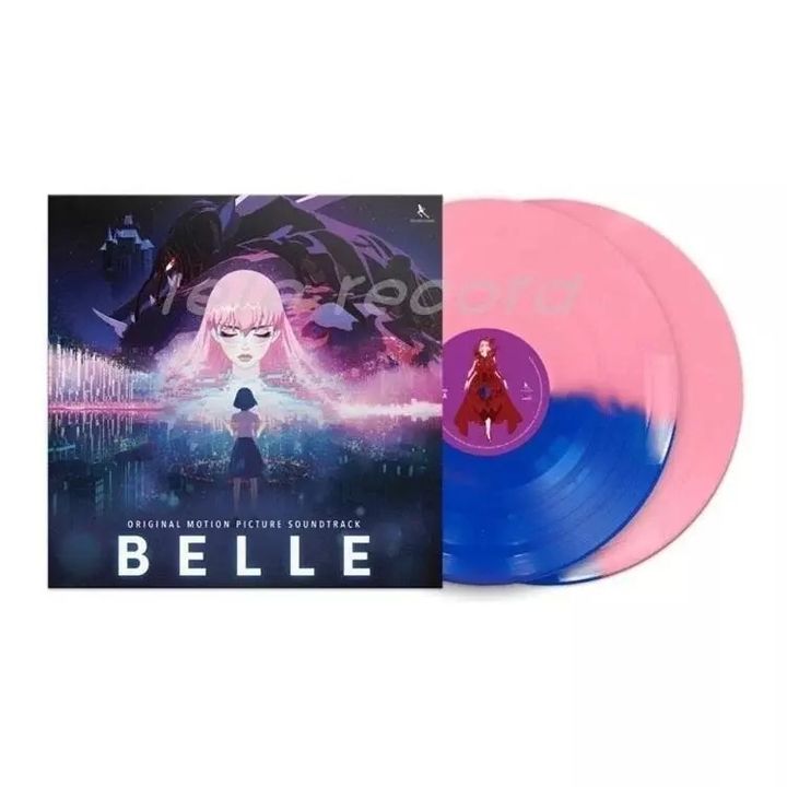 龍與雀斑公主 Belle 原聲帶 （雙色彩膠｜黑膠唱片 2LP） 內頁 1