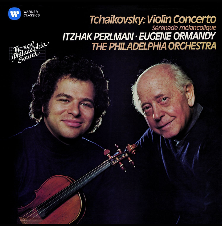 [LP] 伊扎克·帕爾曼 Itzhak Perlman- 柴可夫斯基 Violin Concertos 封面