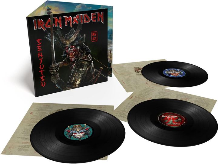 [LP] 鐵娘子 Iron Maiden- Senjutsu (3LP) 內頁 1