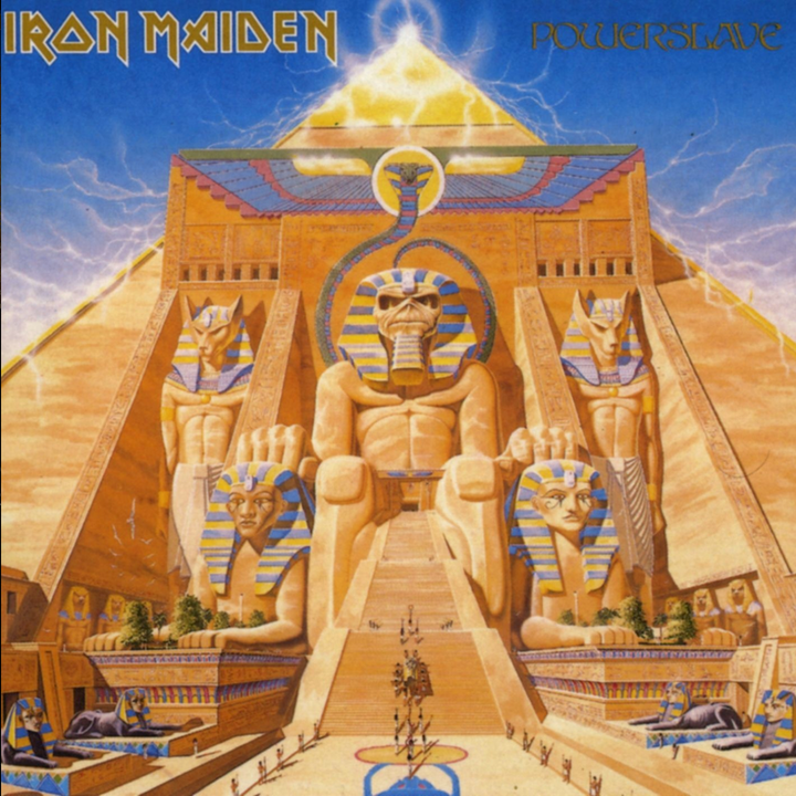 [LP] 鐵娘子 Iron Maiden- Powerslave 封面