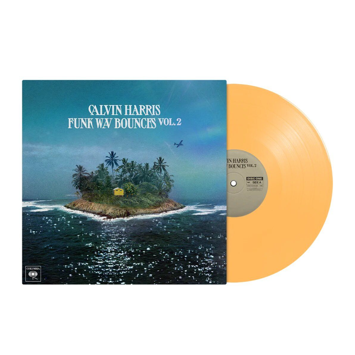 [LP] Calvin Harris - Funk Wav Bounces Vol. 2 (限量橘色彩膠) 封面