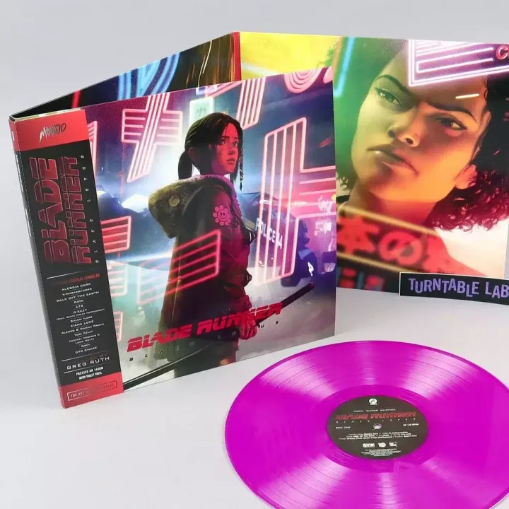 銀翼殺手 Blade Runner ：黑蓮花 Black Lotus （紫羅蘭色彩膠｜黑膠唱片 LP） 內頁 1
