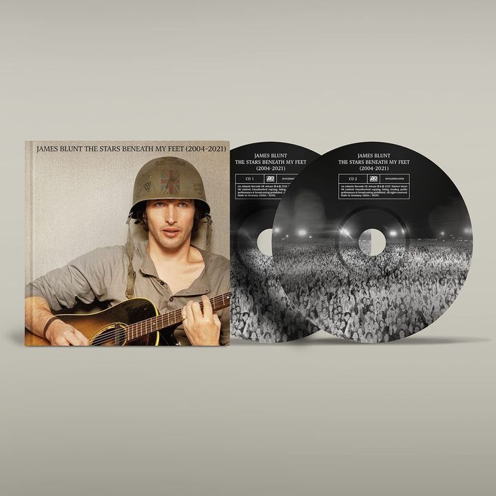 [CD] James Blunt- The Stars Beneath My Feet: 2004-2021 封面