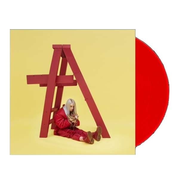 怪奇比莉 Billie Eilish- Don’t Smile At Me （紅膠｜黑膠唱片 LP） 封面