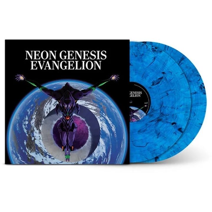 新世紀福音戰士 Neon Genesis Evangelion（限量潑墨彩膠｜黑膠唱片 2LP） 封面