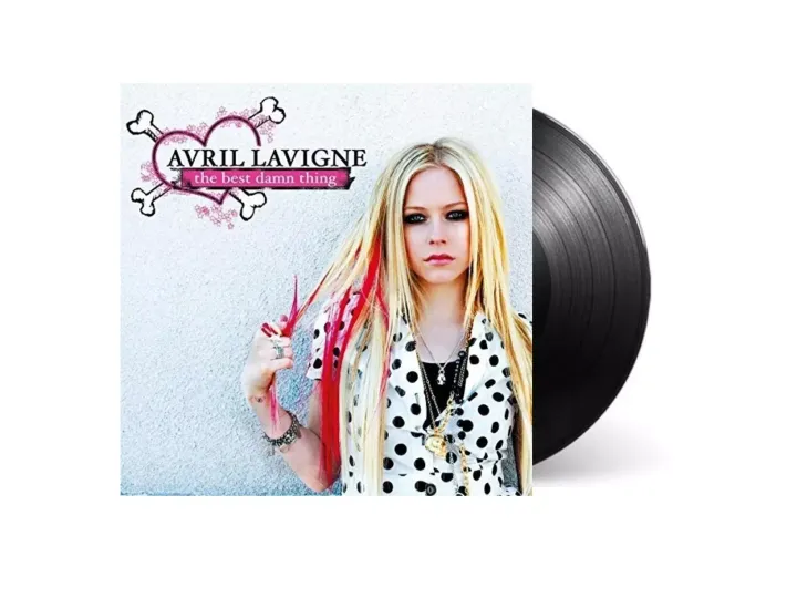 艾薇兒 Avril Lavigne- The Best Damn Thing （4 page 書頁｜黑膠唱片 LP） 封面