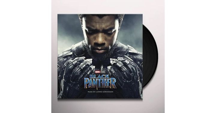 黑豹 Black Panther 電影原聲帶（黑膠唱片 LP） 封面