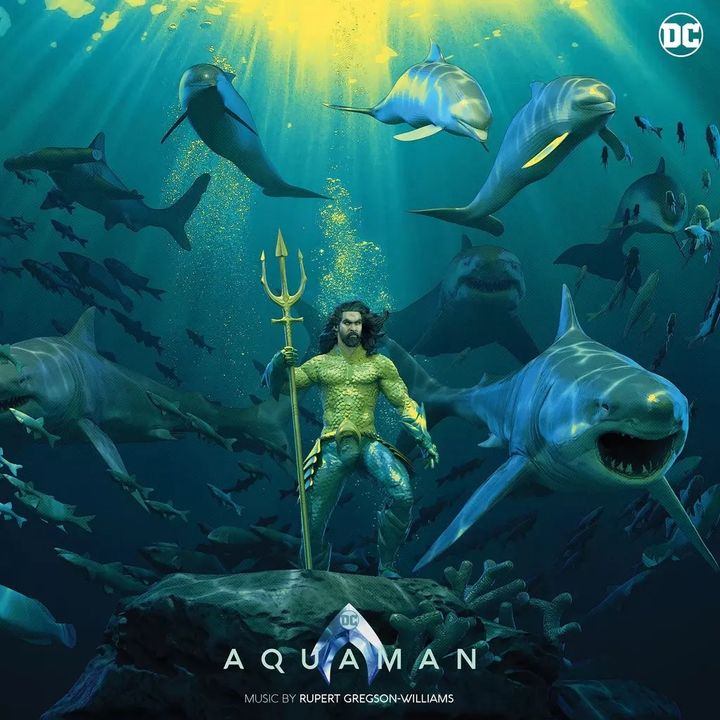 [LP] 水行俠 Aquaman 原聲帶（三色彩膠｜限量版） 封面